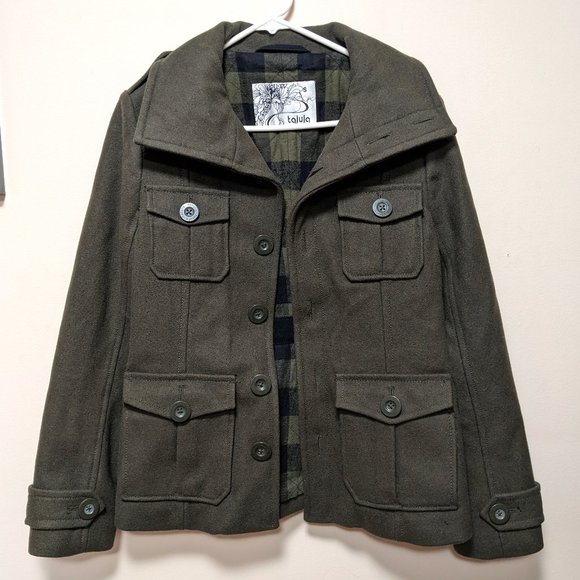 Talula Jackets & Blazers - Talula Wool Pea Coat
